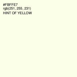 #FBFFE7 - Hint of Yellow Color Image